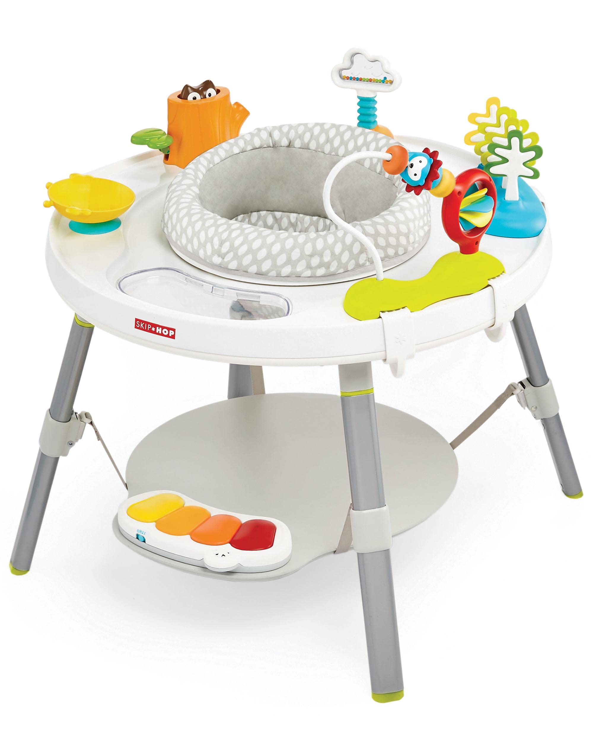 Skip Hop Baby Activity Center: Interactive Play Center for 4mo+, Developing Cognitive Skills with 3-Stage Grow-with-Me F